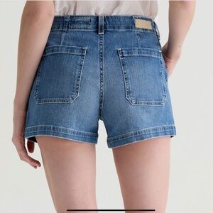 Ag Adriano Goldschmied Blue Jean Shorts